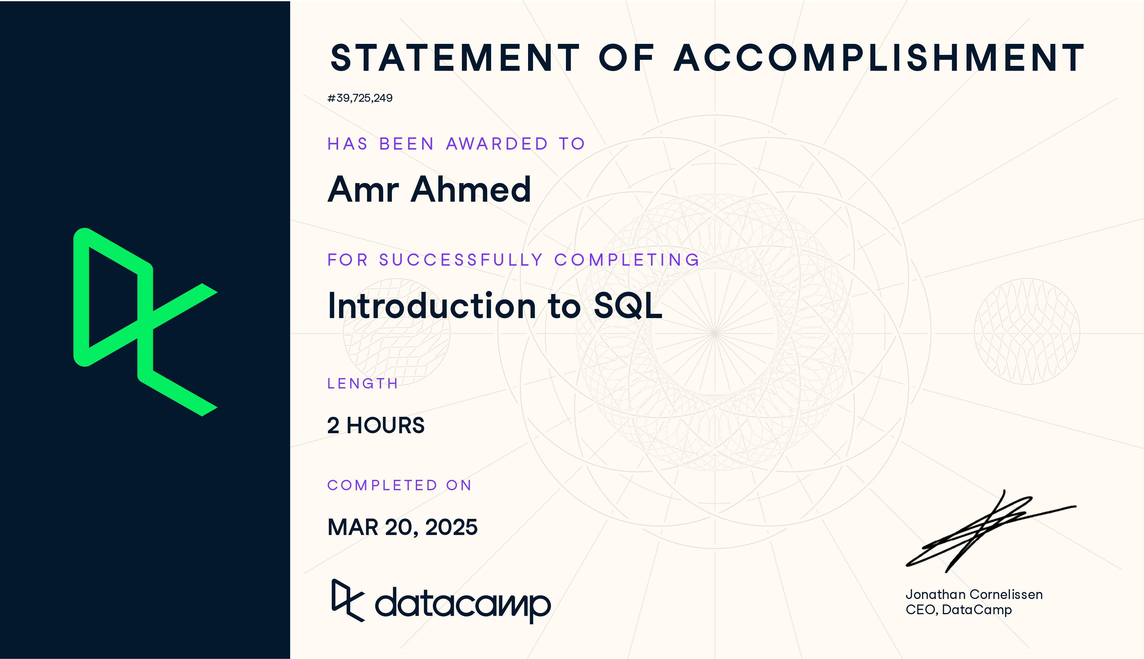 Certification 2