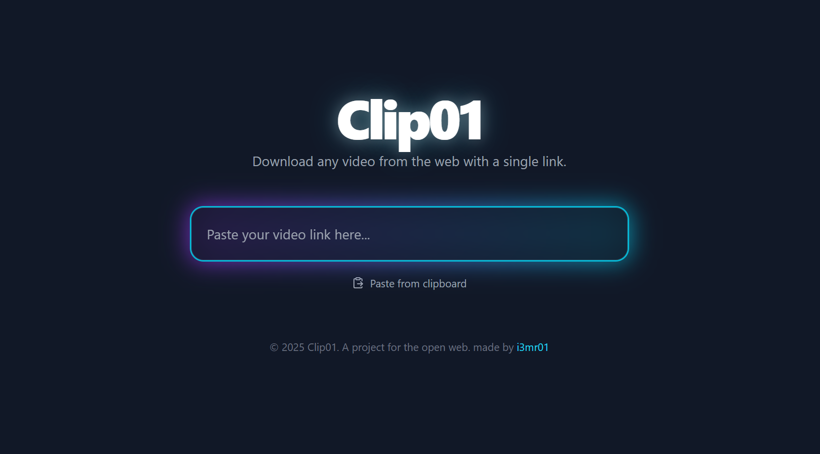 Clip01 Project